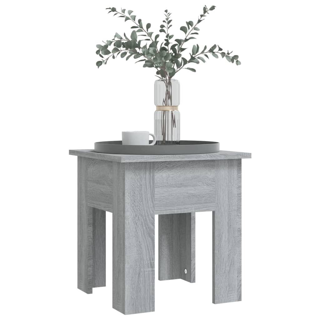 Tavolino da Salotto Grigio Sonoma 40x40x42 cm in Truciolato