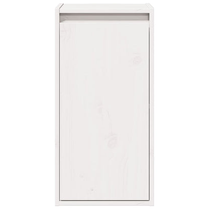 Pensile Bianco 30x30x60 cm in Legno Massello di Pino
