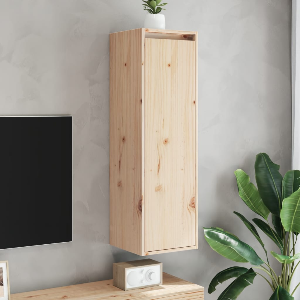 Pensili 2 pz 30x30x100 cm in Legno Massello di Pino