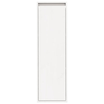 Pensile Bianco 30x30x100 cm in Legno Massello di Pino