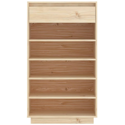 Scarpiera 60x34x105 cm in Legno Massello di Pino