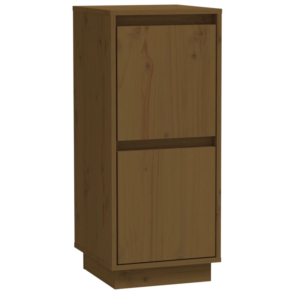 Credenze 2 pz Ambra 31,5x34x75 cm in Legno Massello di Pino