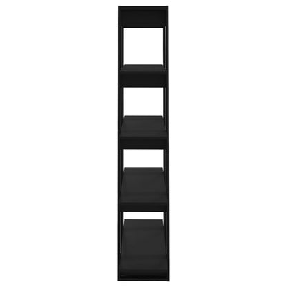 Libreria/Divisorio Nero 100x30x160 cm