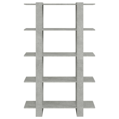 Libreria/Divisorio Grigio Cemento 100x30x160 cm