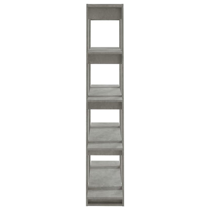 Libreria/Divisorio Grigio Cemento 100x30x160 cm