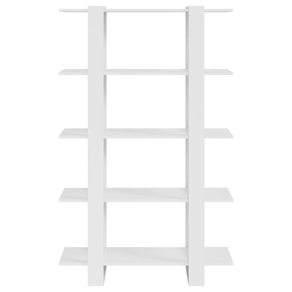 Libreria/Divisorio Bianco Lucido 100x30x160 cm