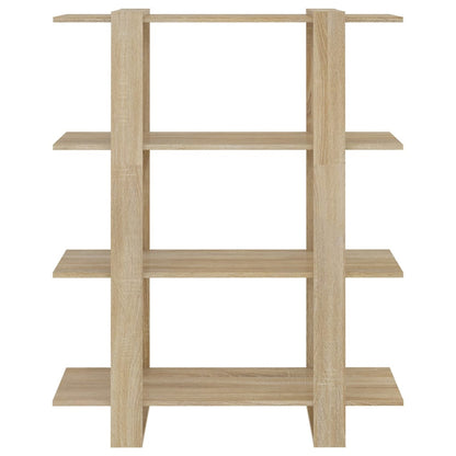 Libreria/Divisorio Rovere Sonoma 100x30x123,5 cm