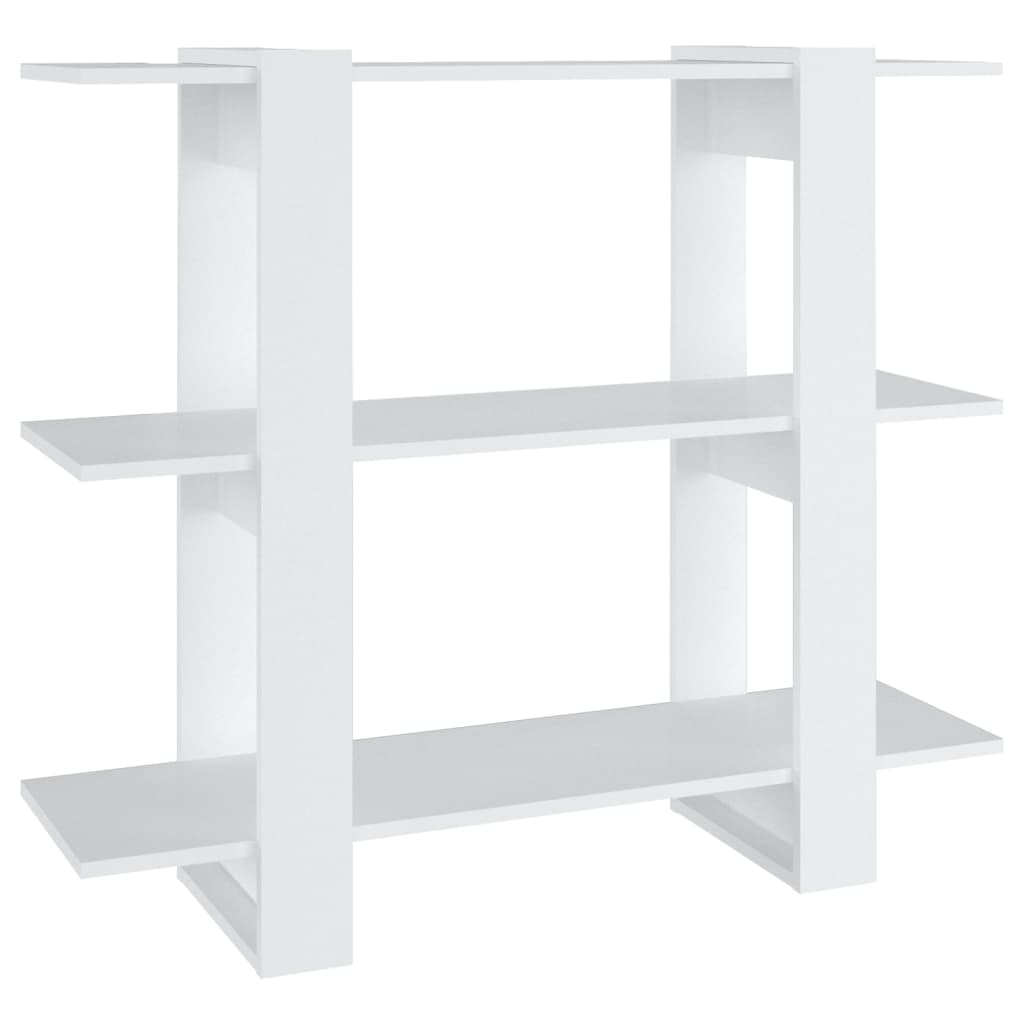 Libreria/Divisorio Bianco 100x30x87 cm