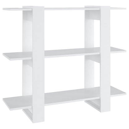 Libreria/Divisorio Bianco 100x30x87 cm