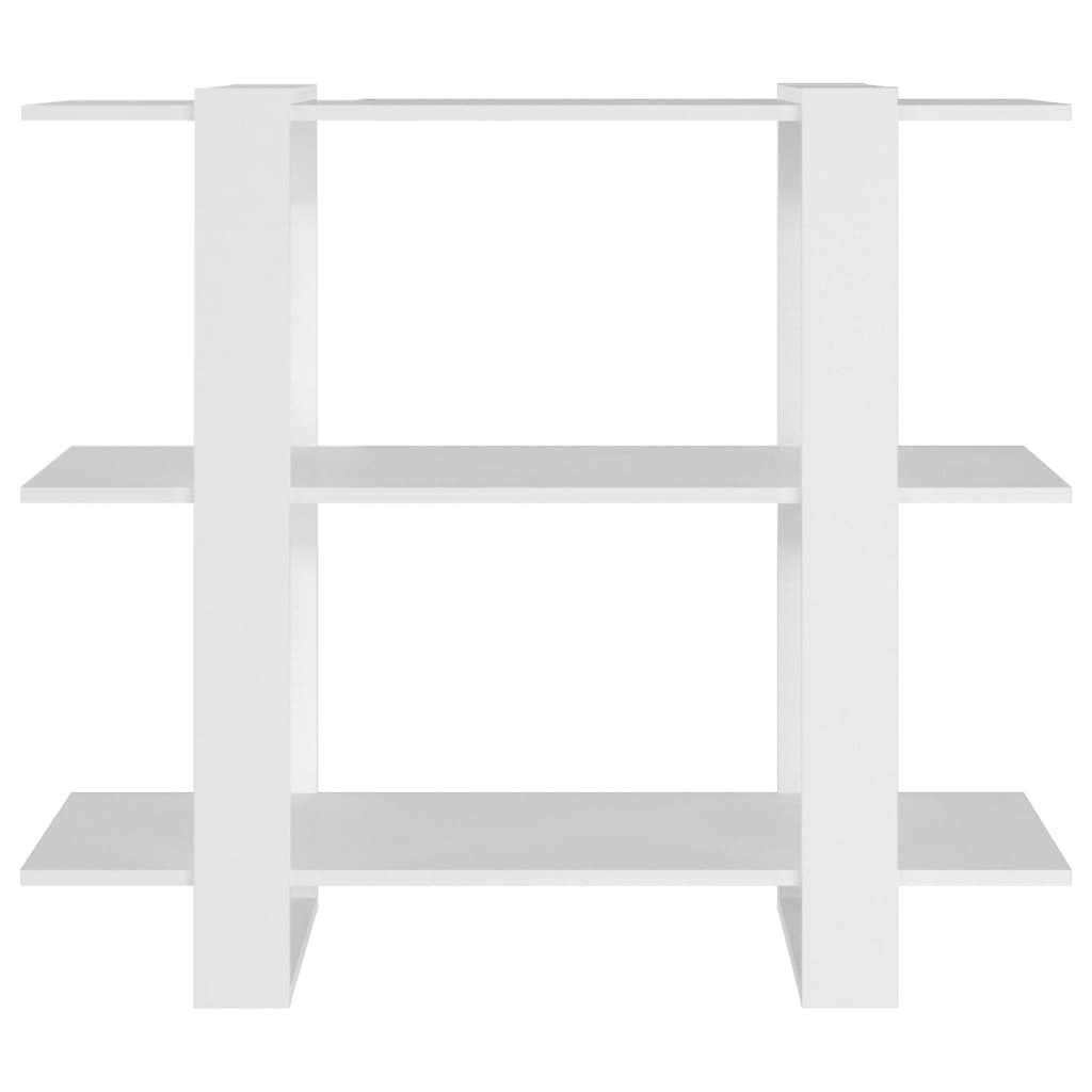 Libreria/Divisorio Bianco 100x30x87 cm