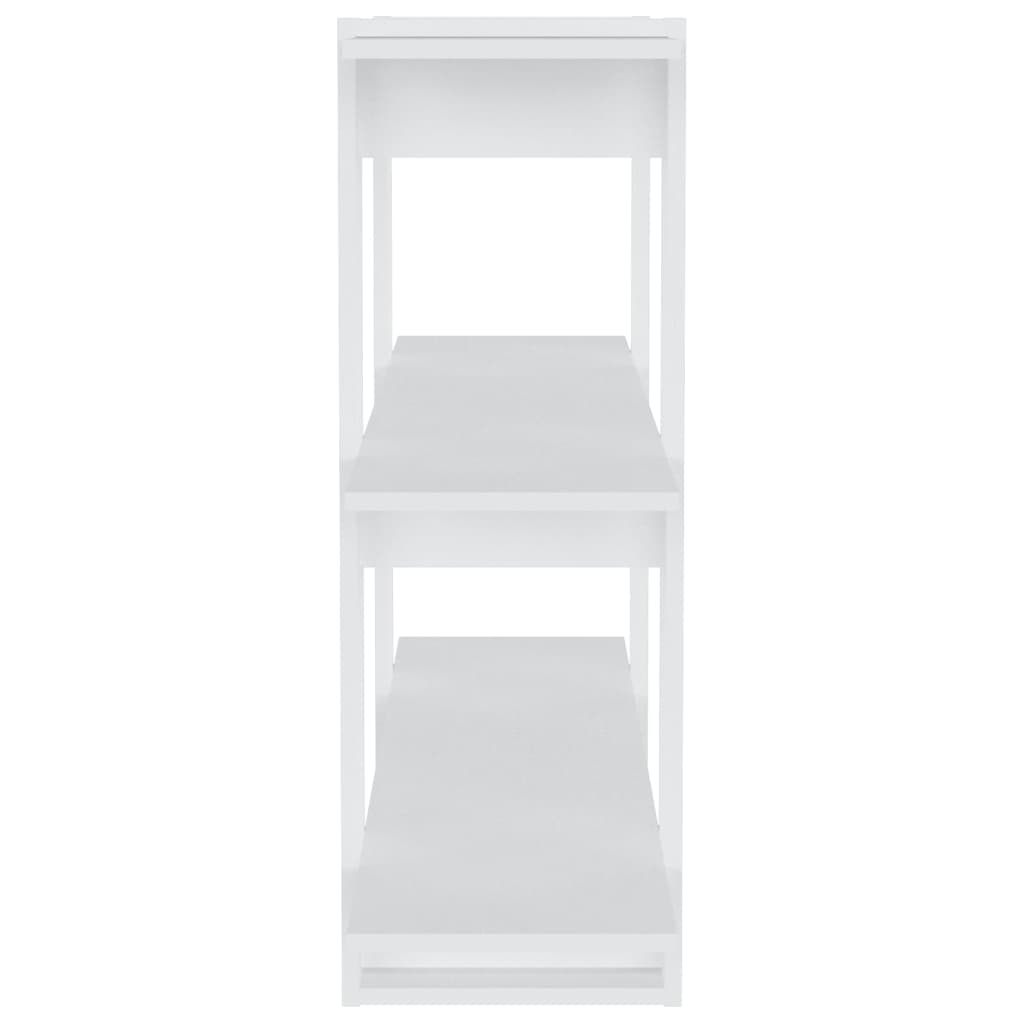 Libreria/Divisorio Bianco 100x30x87 cm