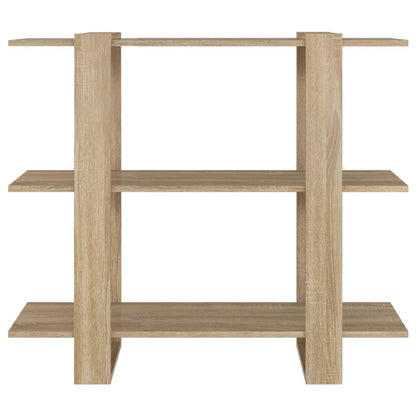 Libreria/Divisorio Rovere Sonoma 100x30x87 cm