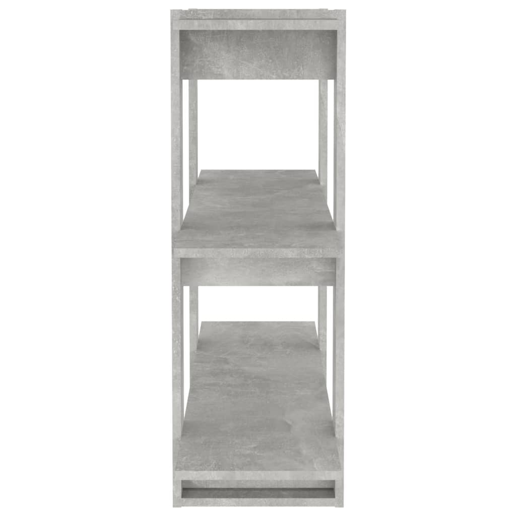 Libreria/Divisorio Grigio Cemento 100x30x87 cm