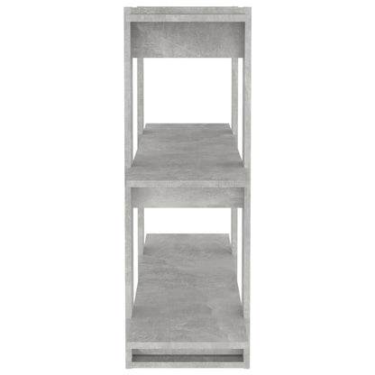 Libreria/Divisorio Grigio Cemento 100x30x87 cm