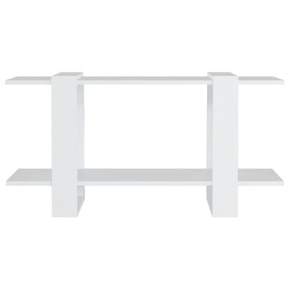 Libreria Bianca 100x30x51 cm in Legno Multistrato