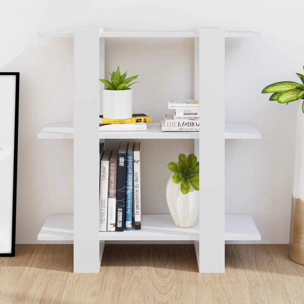 Libreria/Divisorio Bianco 80x30x87 cm
