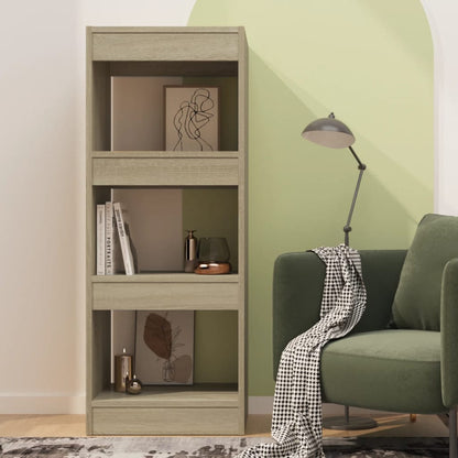 Libreria/Divisorio Rovere Sonoma 40x30x103 cm in Truciolato