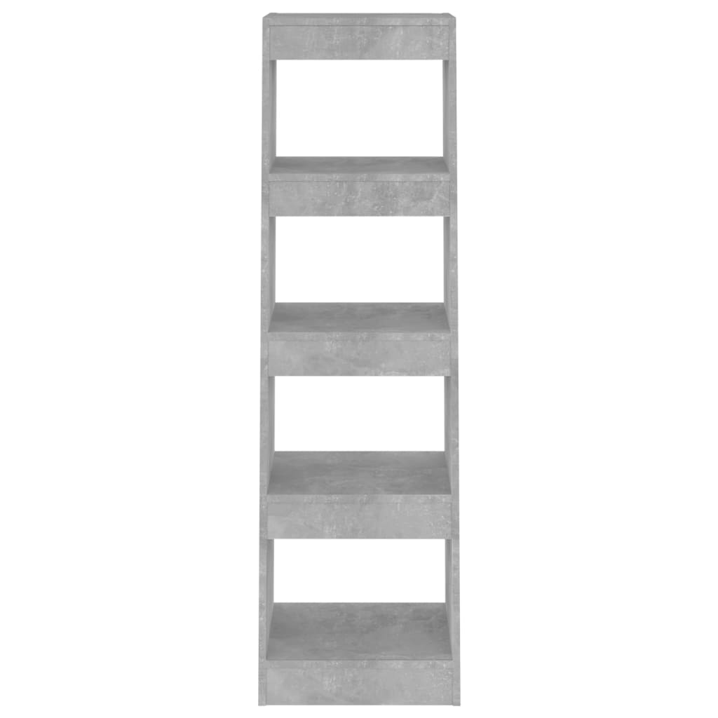 Libreria/Divisorio Grigio Cemento 40x30x135 cm