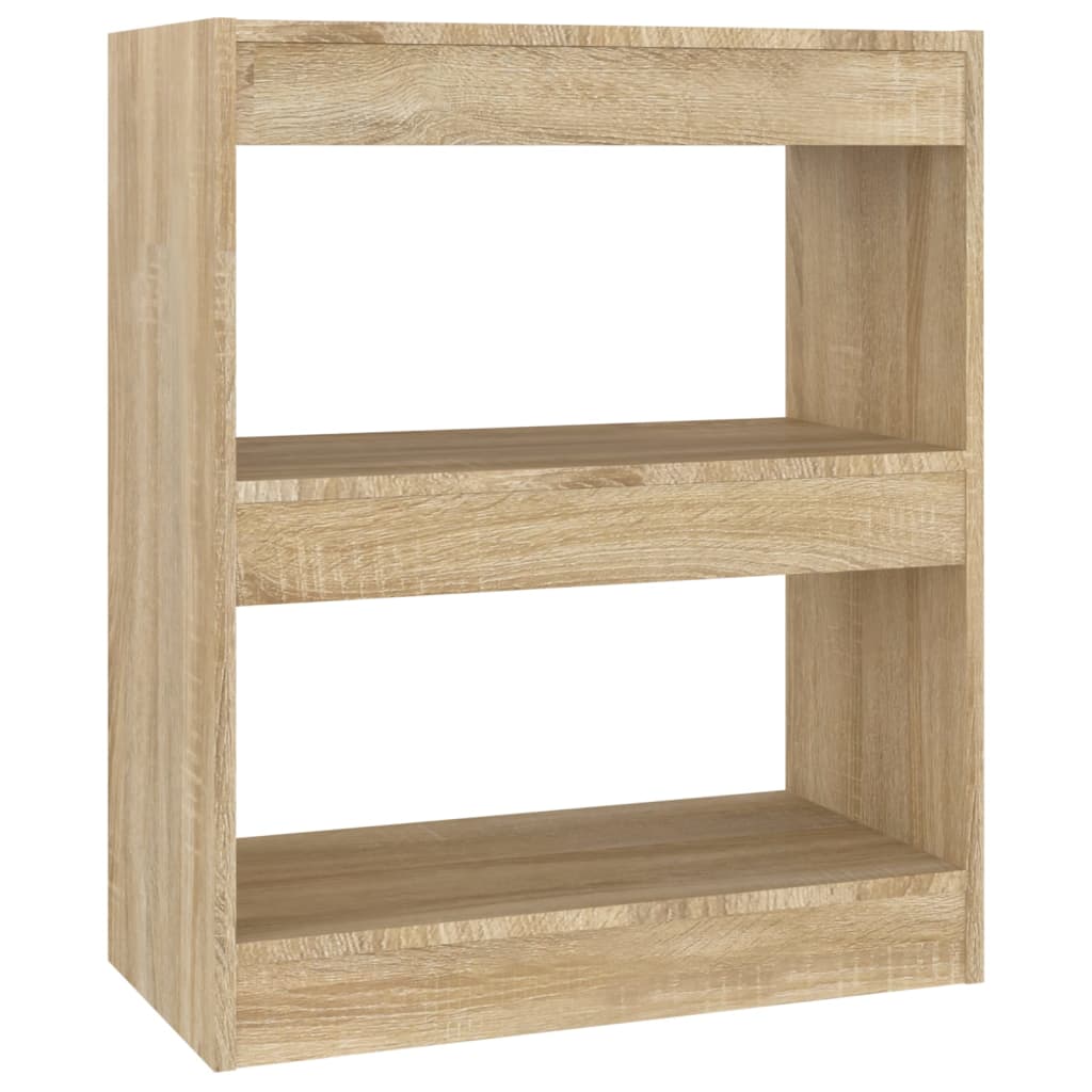 Libreria/Divisorio Rovere Sonoma 60x30x72 cm