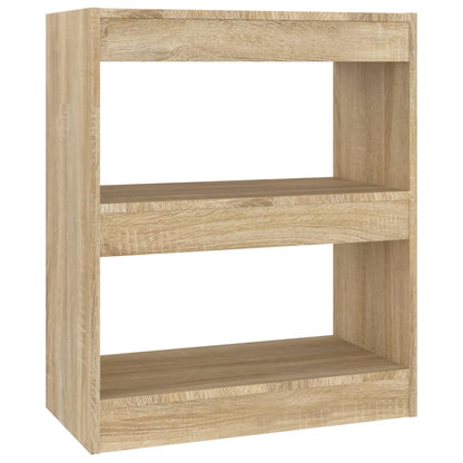 Libreria/Divisorio Rovere Sonoma 60x30x72 cm