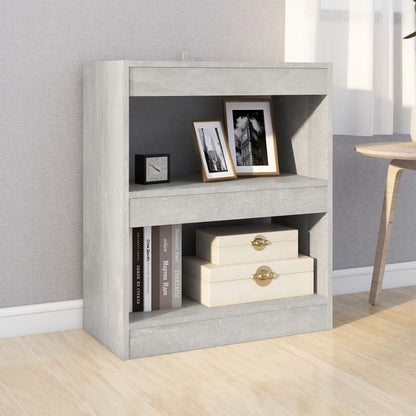 Libreria/Divisorio Grigio Cemento 60x30x72 cm