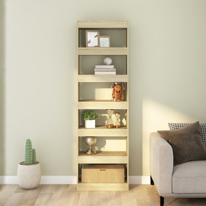 Libreria/Divisorio Rovere Sonoma 60x30x198 cm