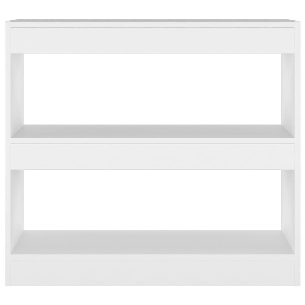 Libreria/Divisorio Bianco 80x30x72 cm