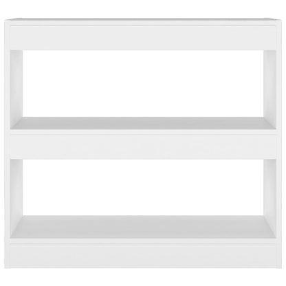 Libreria/Divisorio Bianco 80x30x72 cm
