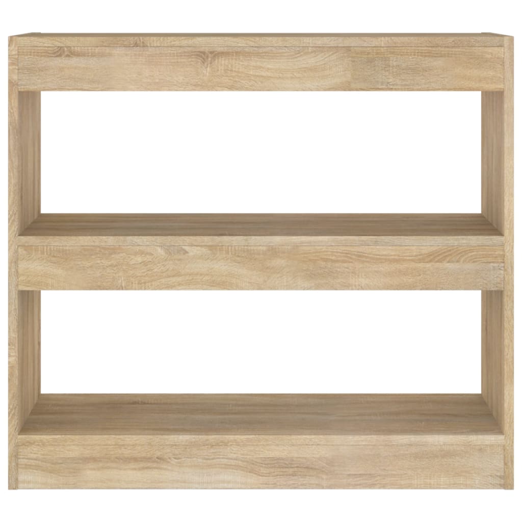 Libreria/Divisorio Rovere Sonoma 80x30x72 cm