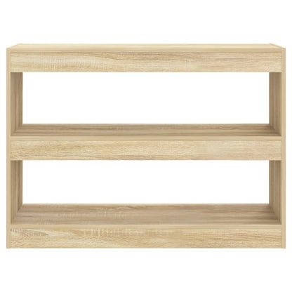 Libreria/Divisorio Rovere Sonoma 100x30x72 cm