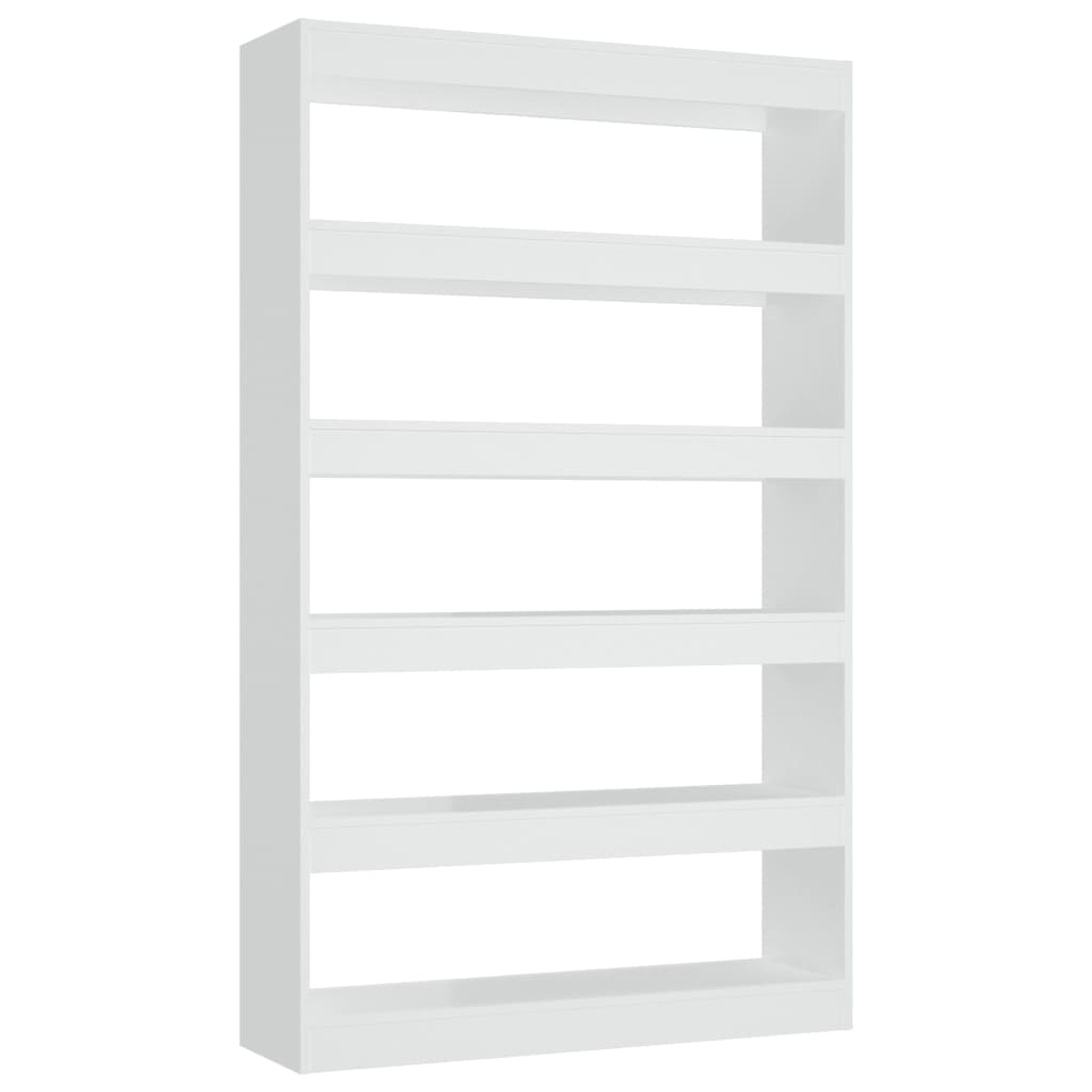 Libreria/Divisorio Bianco 100x30x166 cm