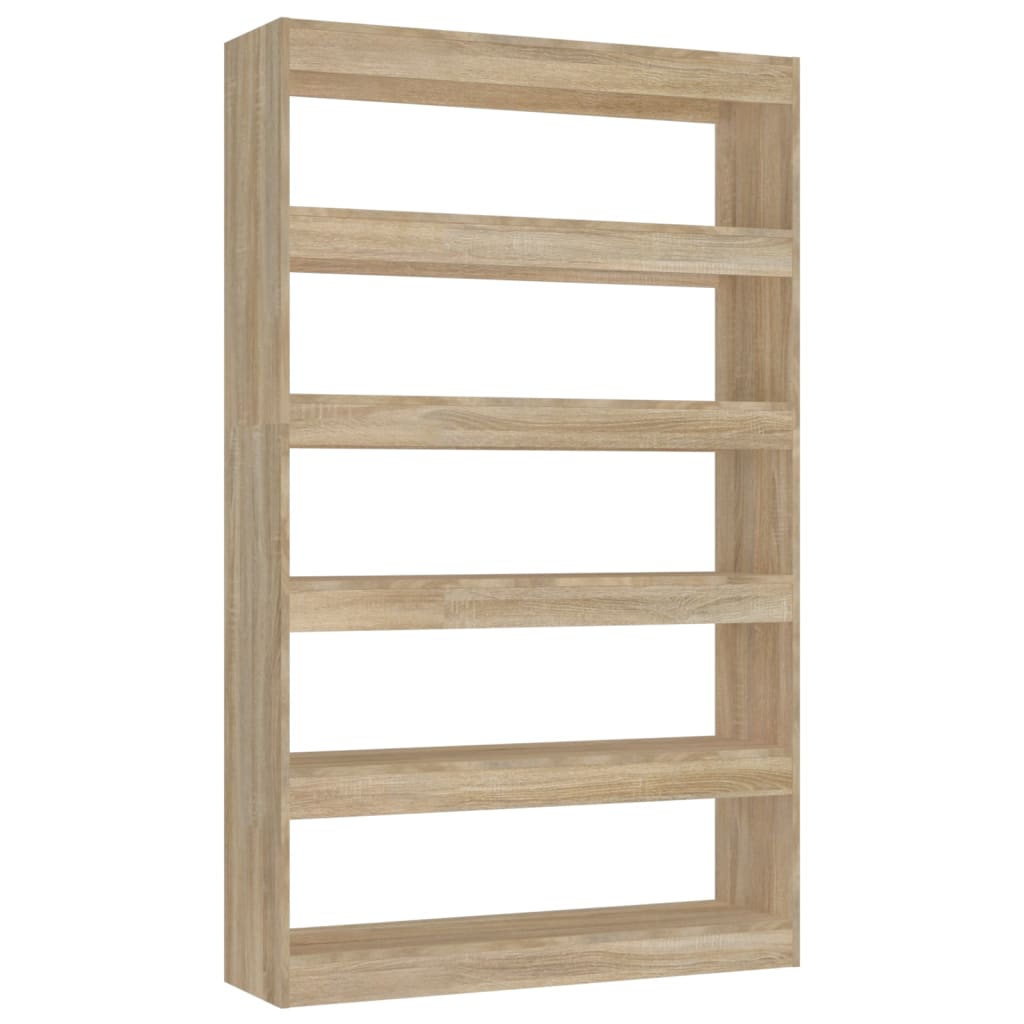 Libreria/Divisorio Rovere Sonoma 100x30x166 cm