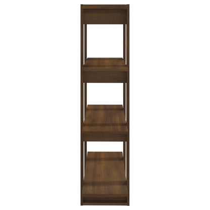 Libreria/Divisorio Rovere Marrone 100x30x123,5 cm