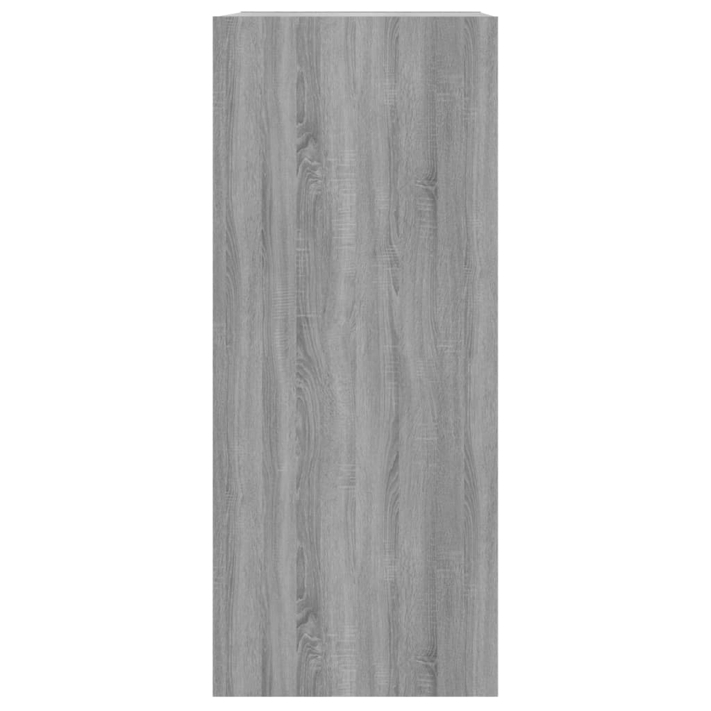 Libreria/Divisorio Grigio Sonoma 40x30x72 cm