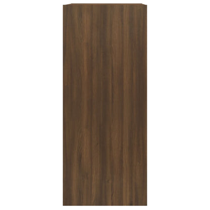 Libreria/Divisorio Rovere Marrone 40x30x72 cm