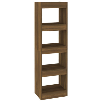 Libreria/Divisorio Rovere Marrone 40x30x135 cm