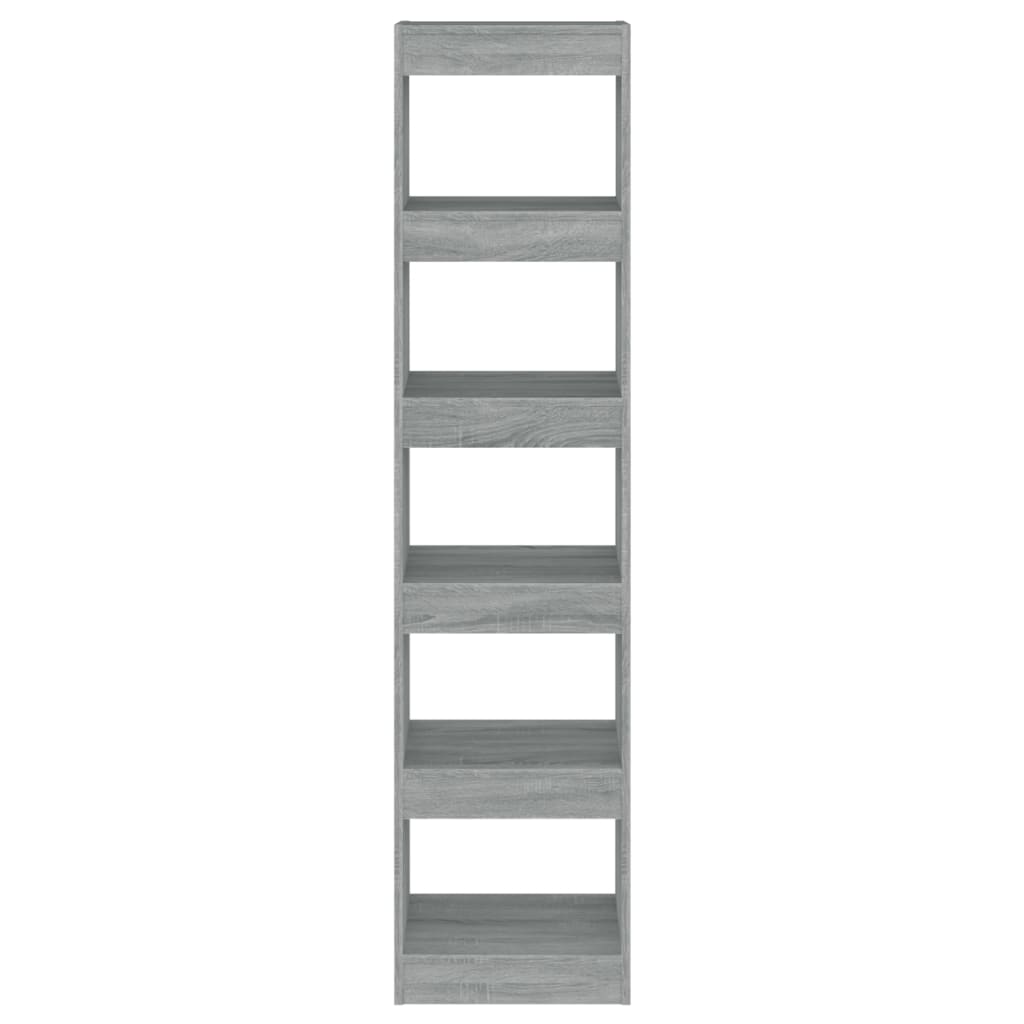 Libreria/Divisorio Grigio Sonoma 40x30x166 cm