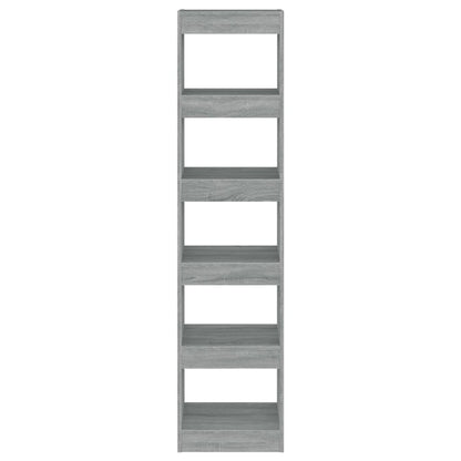 Libreria/Divisorio Grigio Sonoma 40x30x166 cm
