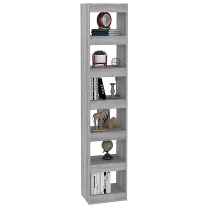 Libreria/Divisorio Grigio Sonoma 40x30x198 cm