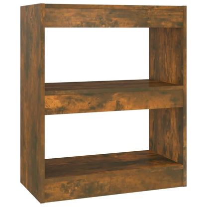 Libreria/Divisorio Rovere Fumo 60x30x72 cm