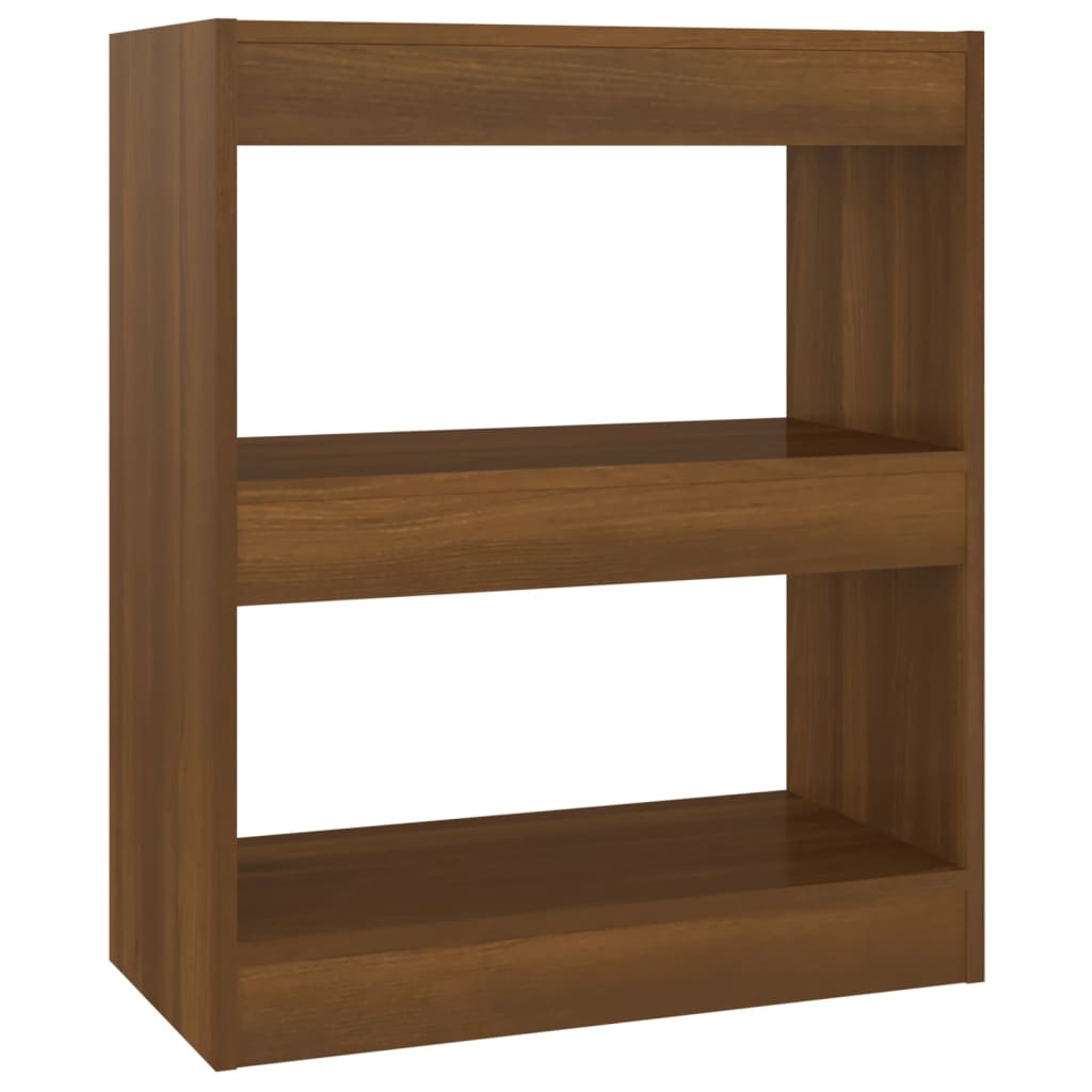 Libreria/Divisorio Rovere Marrone 60x30x72 cm