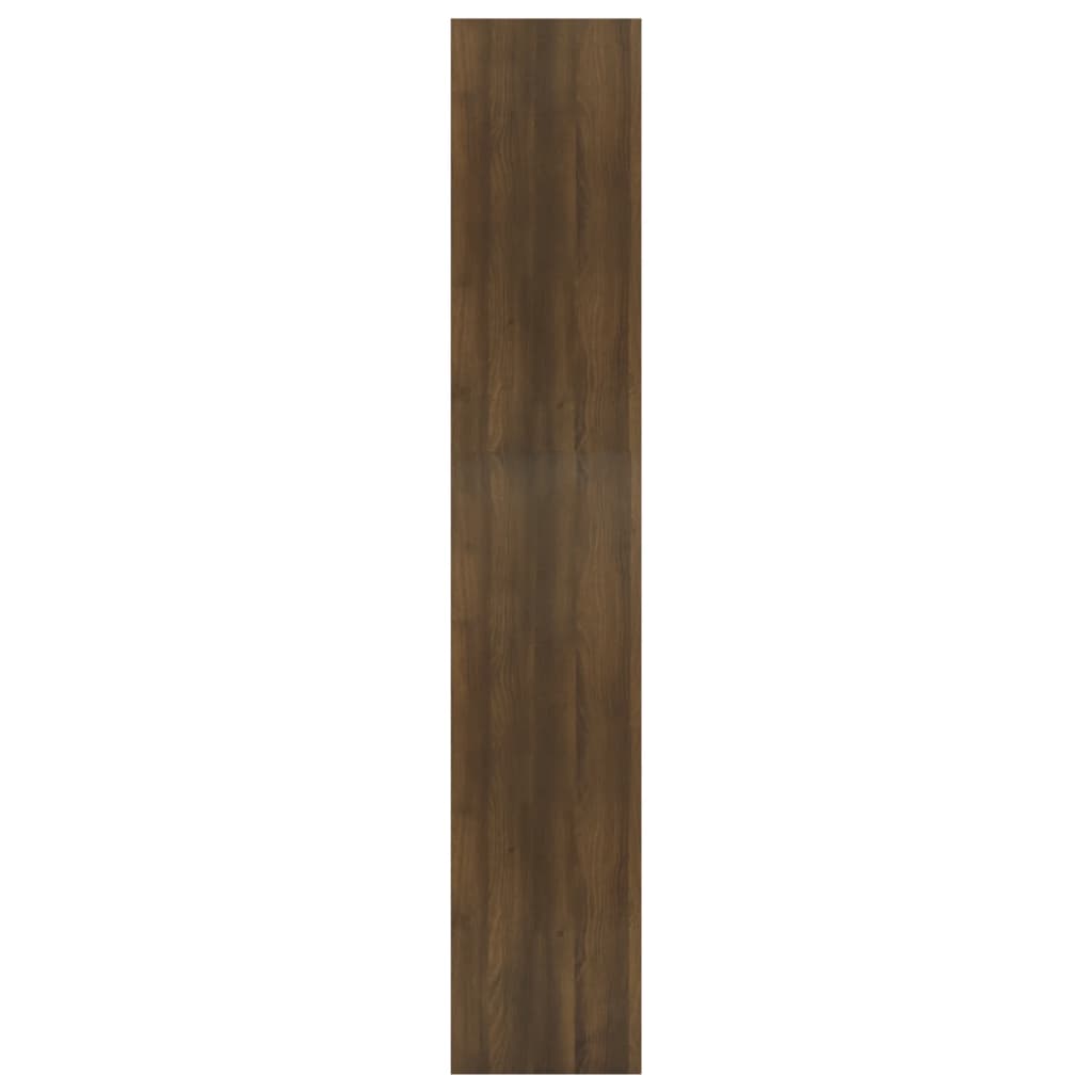 Libreria/Divisorio Rovere Marrone 60x30x166 cm in Truciolato