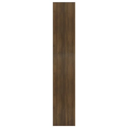Libreria/Divisorio Rovere Marrone 60x30x166 cm in Truciolato