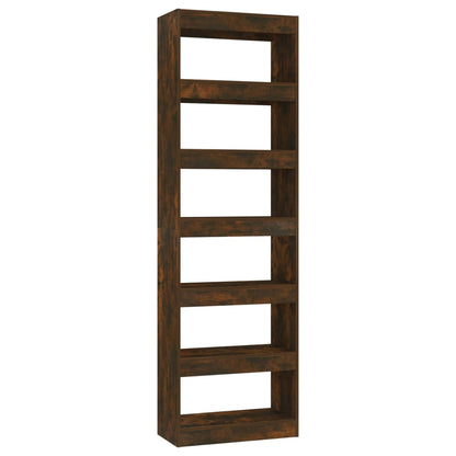 Libreria/Divisorio Rovere Fumo 60x30x198 cm
