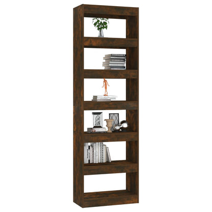 Libreria/Divisorio Rovere Fumo 60x30x198 cm