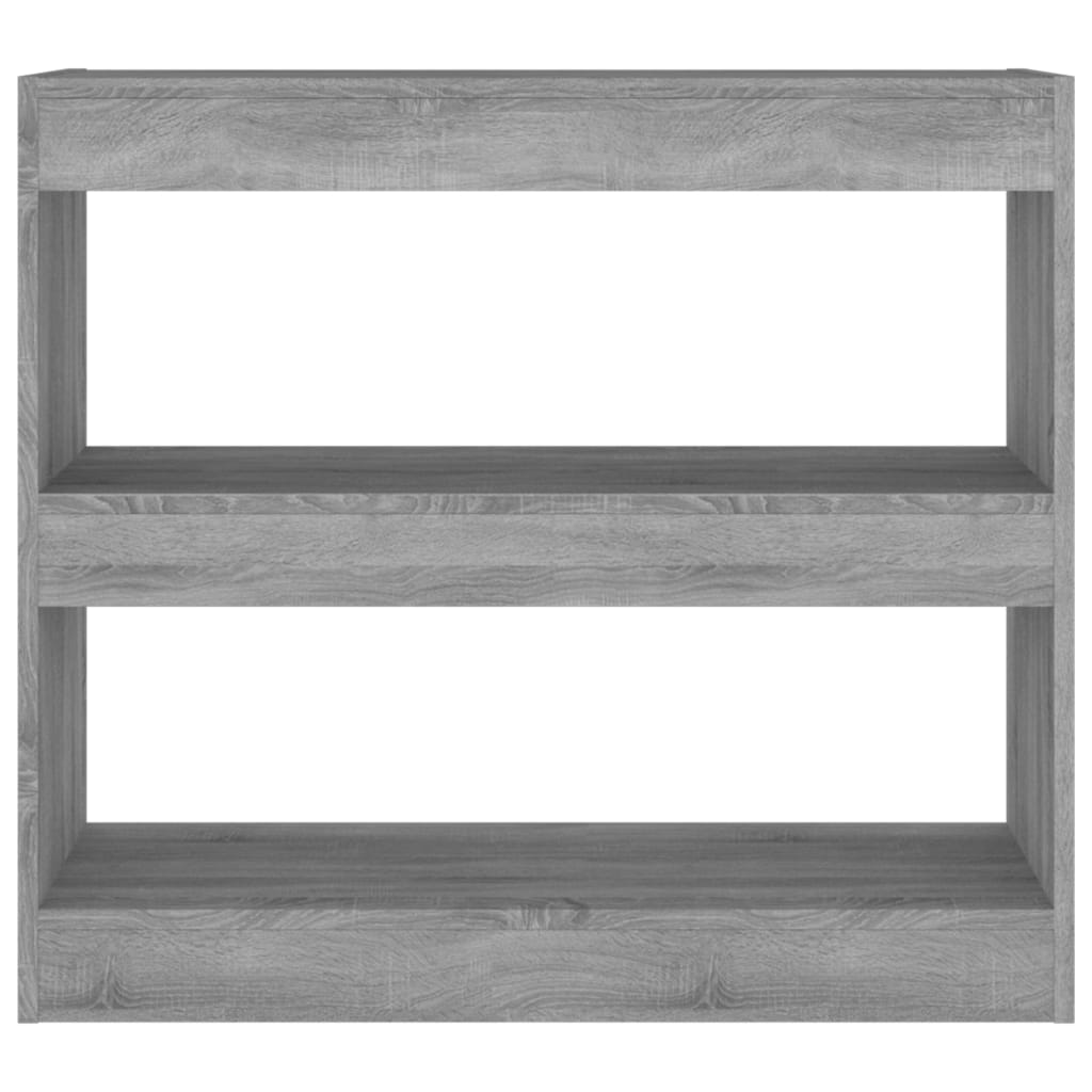Libreria/Divisorio Grigio Sonoma 80x30x72 cm