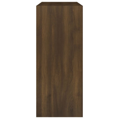 Libreria/Divisorio Rovere Marrone 80x30x72 cm