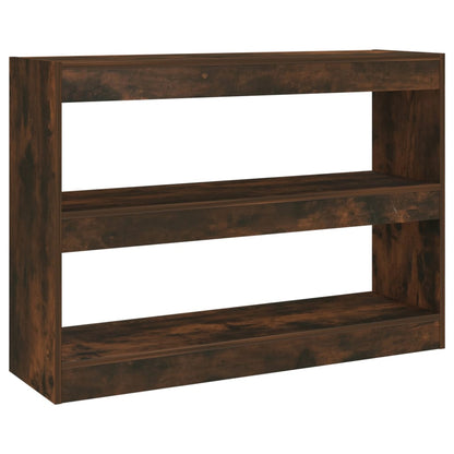 Libreria/Divisorio Rovere Fumo 100x30x72 cm