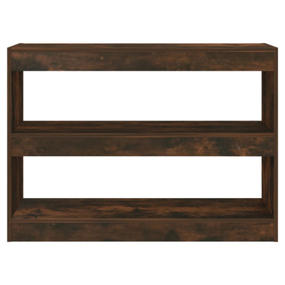Libreria/Divisorio Rovere Fumo 100x30x72 cm
