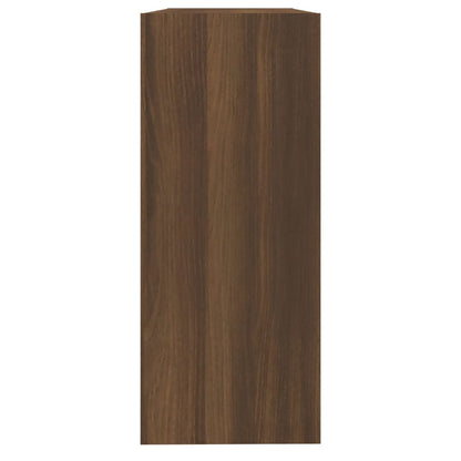 Libreria/Divisorio Rovere Marrone 100x30x72 cm